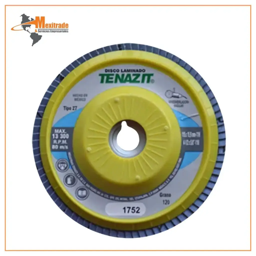 Disco Laminado 4-1/2" Grano  