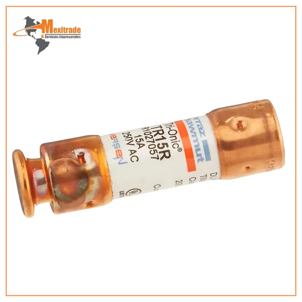 MERSEN tr15r 250 V 15 A 2 x 9/16 RK5 Retardo de Tiempo Fusible 