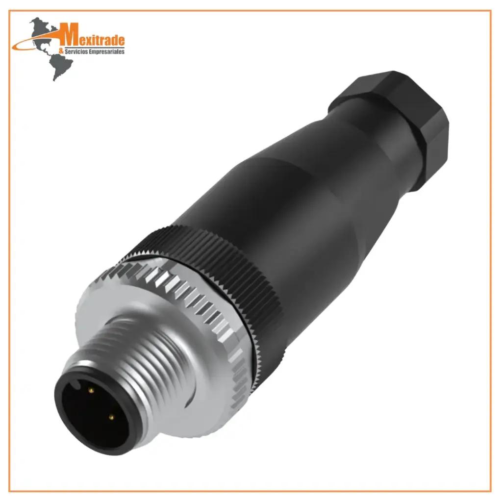Conector Hembra Recto 5 Pines BCC06YA