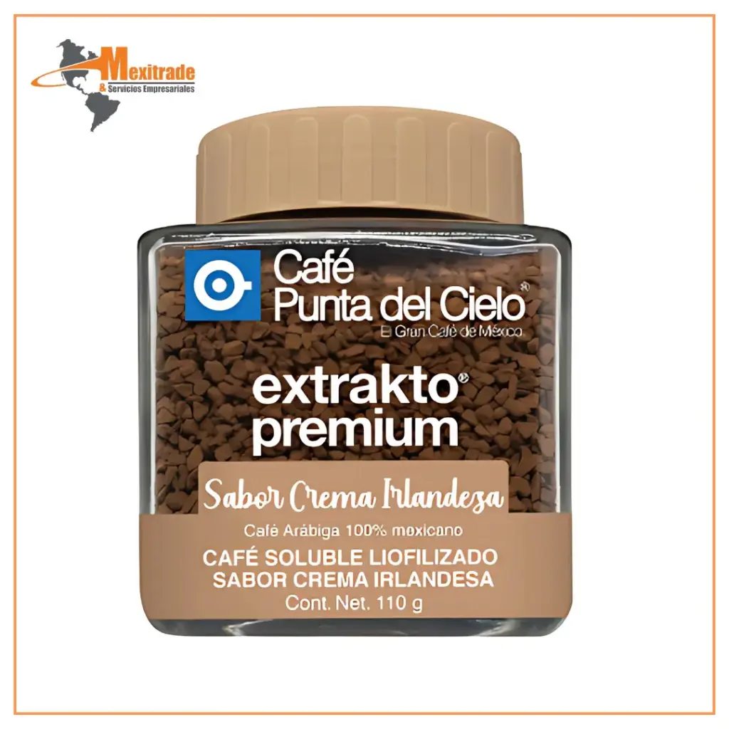 Café Liofilizado Punta del Cielo Crema Irlandesa 110g