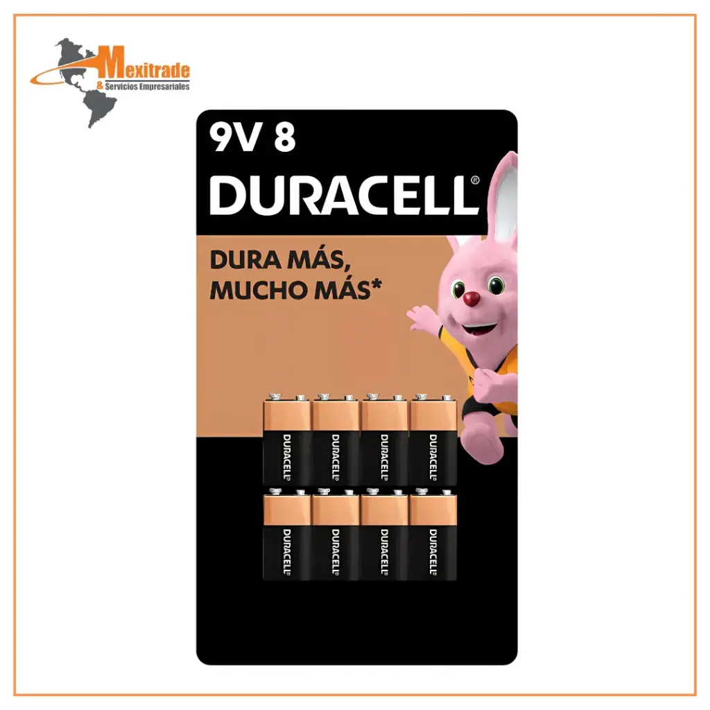 Pila 9V Duracell Alcalinas Duracell 