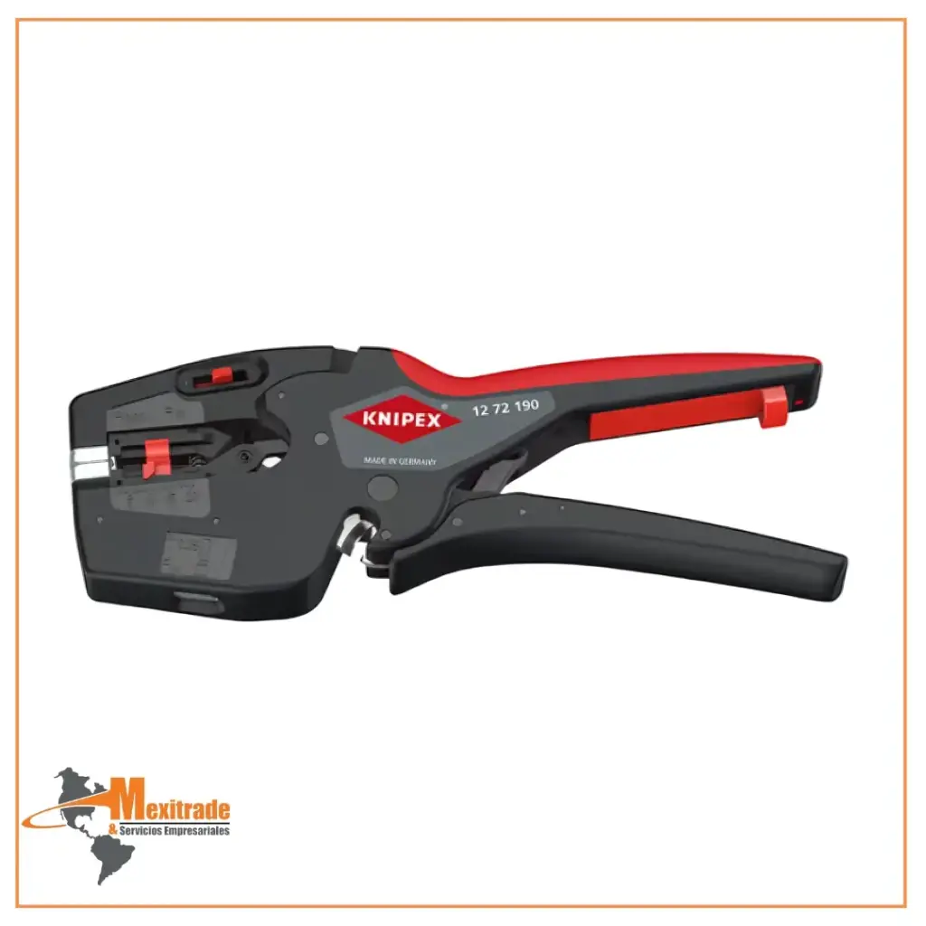 NexStrip Multiherramienta para electricistas con mangos de plástico antideslizantes 190 mm Knipex