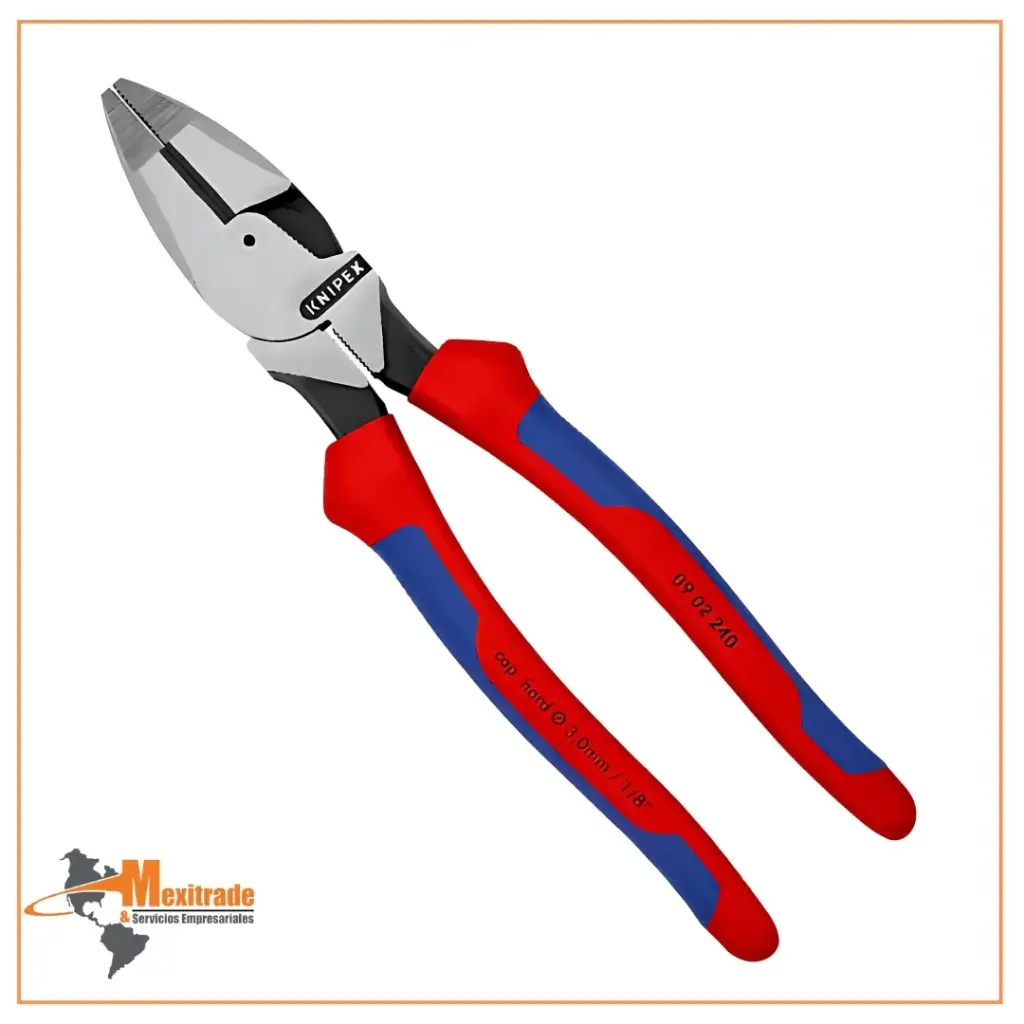 KNIPEX 09 02 240 SB Pinza universal de electricista mod. americano 240 mm (9 1/2")