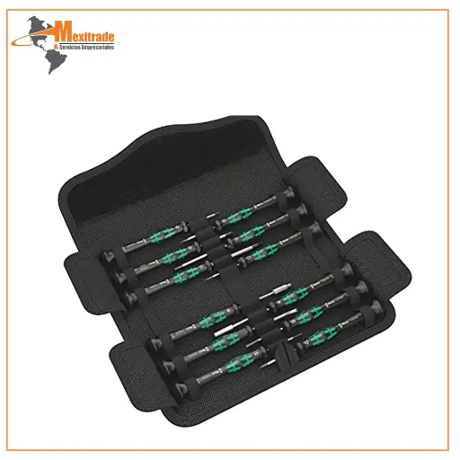 [05073677001] Kraftform Micro 12 Juego De Destornilladores Para Electrónica Wera 