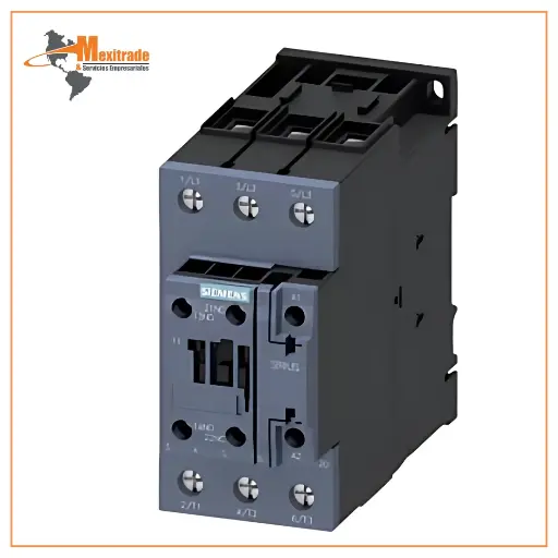 [3RT2037-1KB40] contactor de potencia, AC-3e/AC-3, 65 A, 30 kW/400 V, tripolar, 24 V DC, 0,8-1,2* US SIEMENS