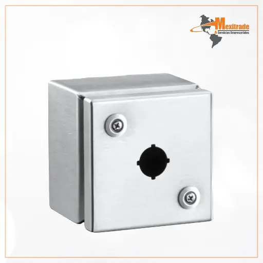 [2384010] Caja para pulsadores Acero inoxidable