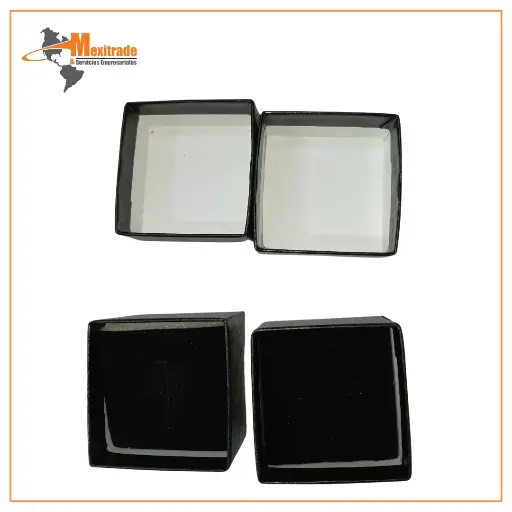 [410-0001] 1 5/8X1 5/8X1.25 BLACK RING BOX