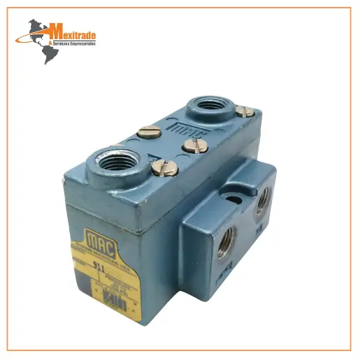 [710-0195] Válvula 911B-RA 4V/2P IND, 1/8" NPT, OP AIRE