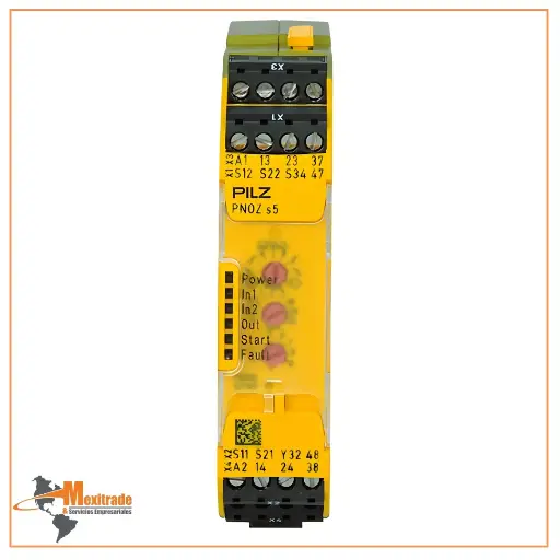 [750105] PNOZ s5 24VDC 2 n/o 2 n/o t