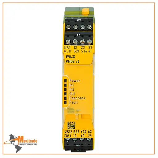[750106] PNOZ s6 24VDC 3 n/o 1 n/c