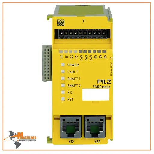 [773810] PNOZ ms2p standstill / speed monitor