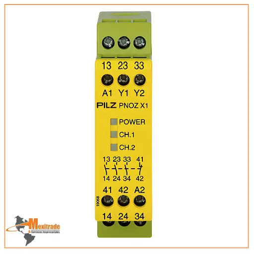 [774300] PNOZ X1 24VAC/DC 3n/o 1n/c