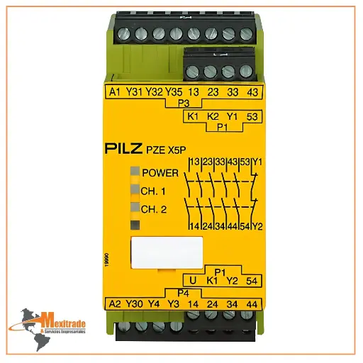 [777150] PZE X5P 24VDC 5n/o 2so