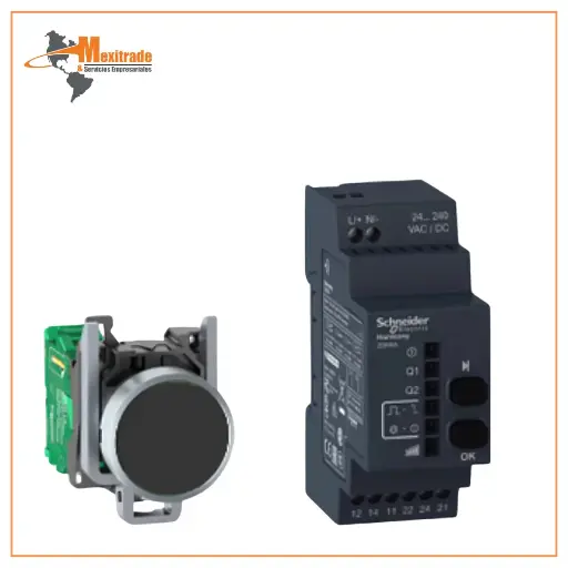 [510-84683] XB4RFA02 Botón Inalámbrico 24A 240V SCHNEIDER