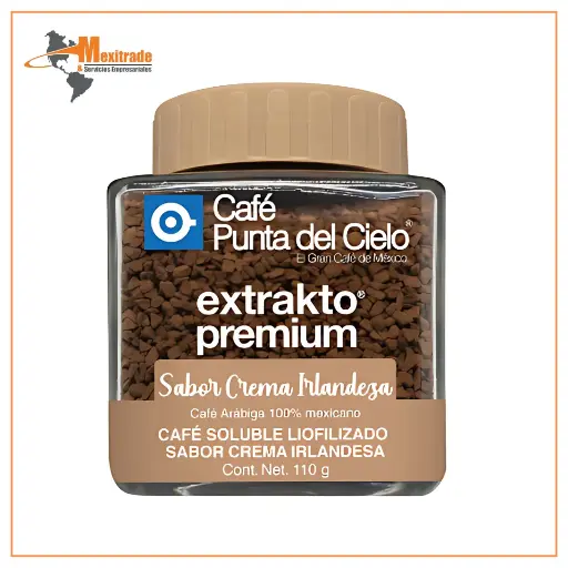 [003-00274] Café Liofilizado Punta del Cielo Crema Irlandesa 110g