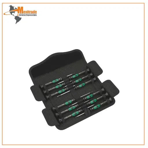[05073675001] Juego Universal de 12 Piezas 1 Kraftform Micro Destornillador  Wera
