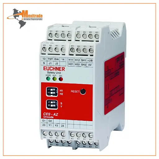 [104775] Unidad de evaluación CES-AZ-AES-02B SAFETY RELAY 24VDC EUCHNER