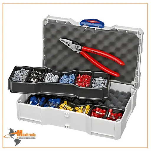 [97 90 06] Juego de Pinza y Terminales Aisladas KNIPEX         
 97 90 06